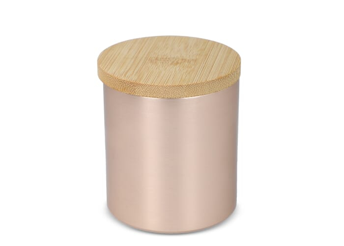 Lipbalm en boîte aluminium recyclé personnalisable Or rose